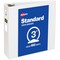 Avery® Standard View 3 Ring Binder, 3" Round Rings, 460-Sheet Capacity, 3.5 Inch Wide Spine, 1 White Binder, Ideal for Lightweight Organization and Occasional Referencing (05741)